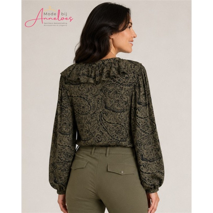 Lady Day Blouse Marion Ruffel Ley print Lady Day Blouse Marion Ruffel Ley print